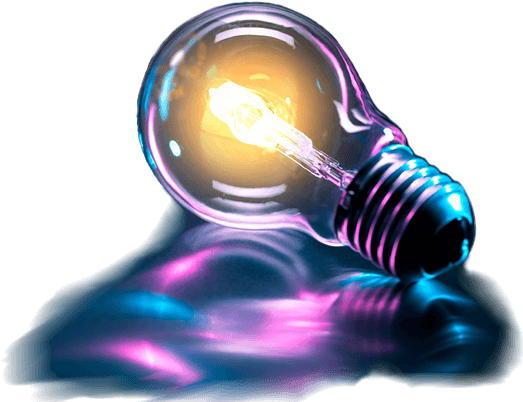 Glowing Light Bulb, Symbol Of Casino And Lismore Electrical - Aqa As/a Level Physics Student Guide: Sections 4 And (550x520), Png Download