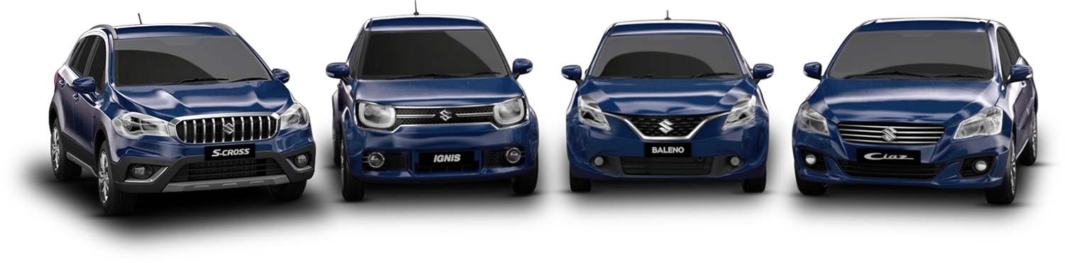 A Signature Shade Created Exclusively For Nexa - Baleno Nexa Blue Colour (1500x371), Png Download
