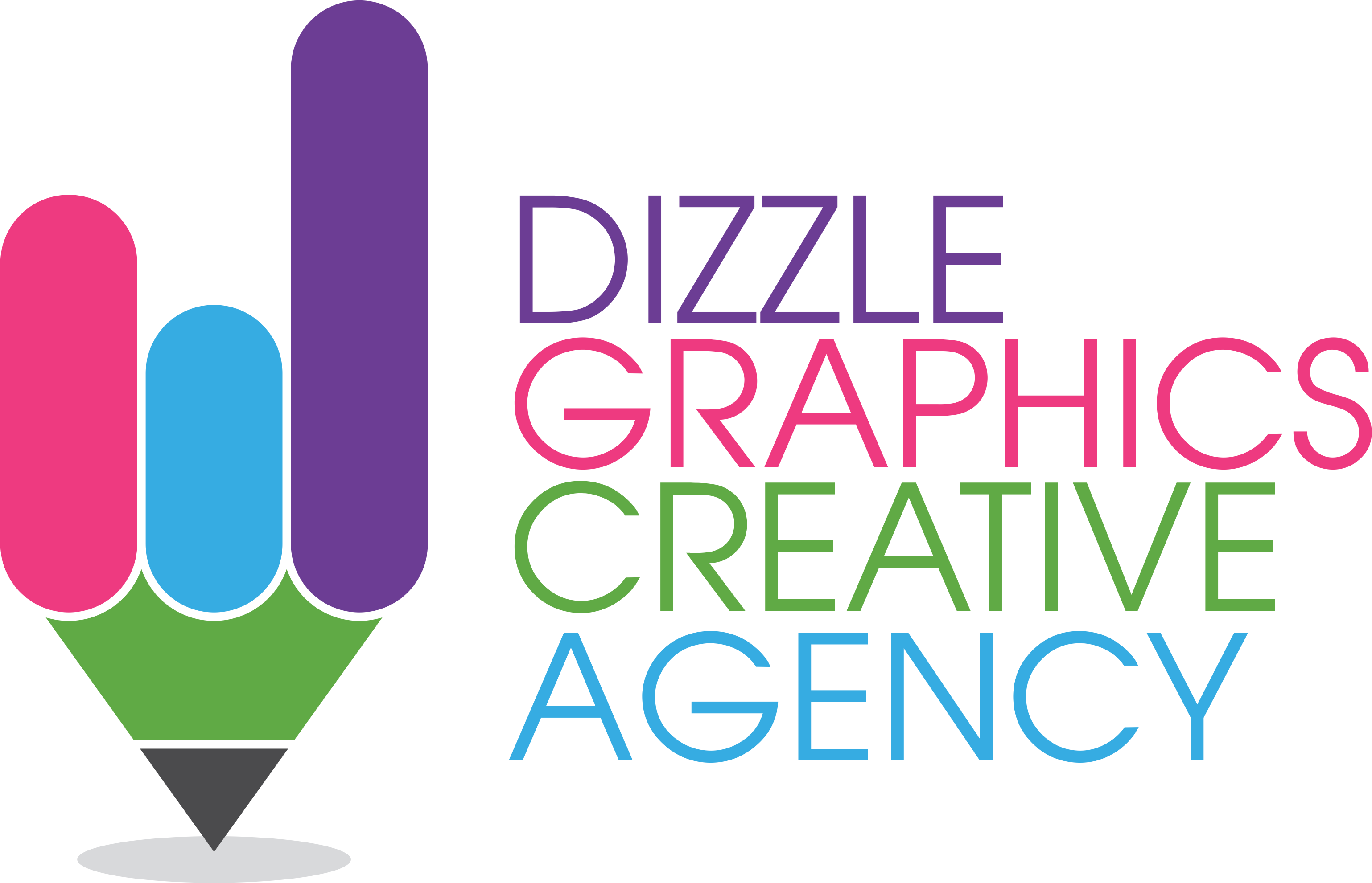 Creative Graphic Designer Logos (3077x1982), Png Download