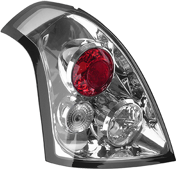 Car Audio - Car Tail Lights Png (360x345), Png Download