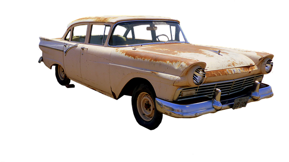 Automobile, Old, Vehicle, Car - Car (604x340), Png Download