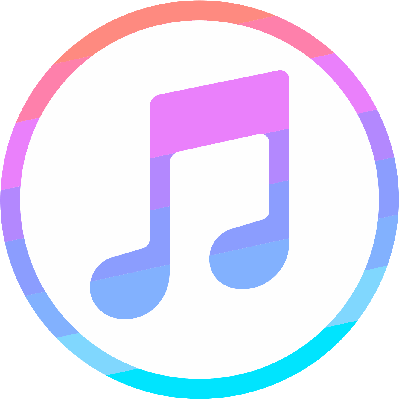 Kirtan Lounge Vol - Itunes Logo Png (1600x1600), Png Download