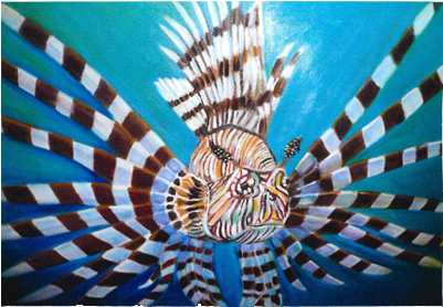 E-mail - Tonya827@yahoo - Com - Lionfish (400x400), Png Download