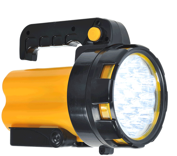 19 Led Utility Torch - Portwest 19 L.e.d Utility Torch - Yellow / Black - (642x642), Png Download