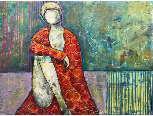 Denial - Painting (500x500), Png Download