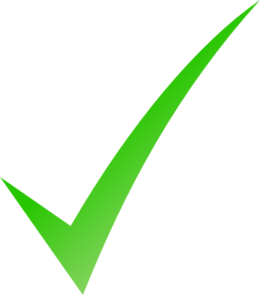 Green Tick Png Picture - List Style Image Png (528x599), Png Download