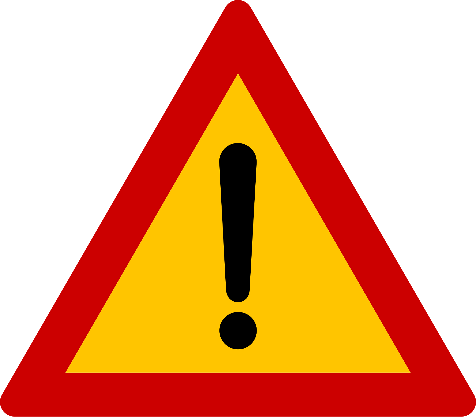Road Sign Other Dangers - Ten Common Road Signs In Nigeria (1170x1024), Png Download