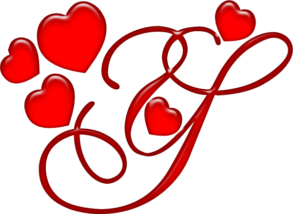 Alphabets Lindos Heart Alphabet In Png - Champagne Monogram Y Tile Coaster (601x439), Png Download