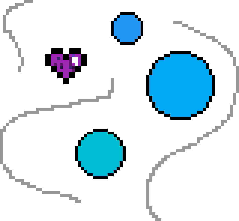 Heart In The Ocean - My Little Pony Minecraft (1200x1200), Png Download