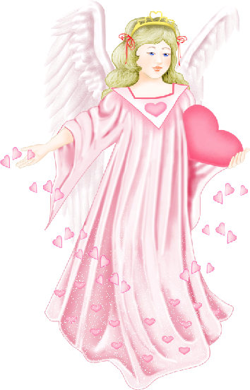 Angels Pink Pictures Free (354x552), Png Download
