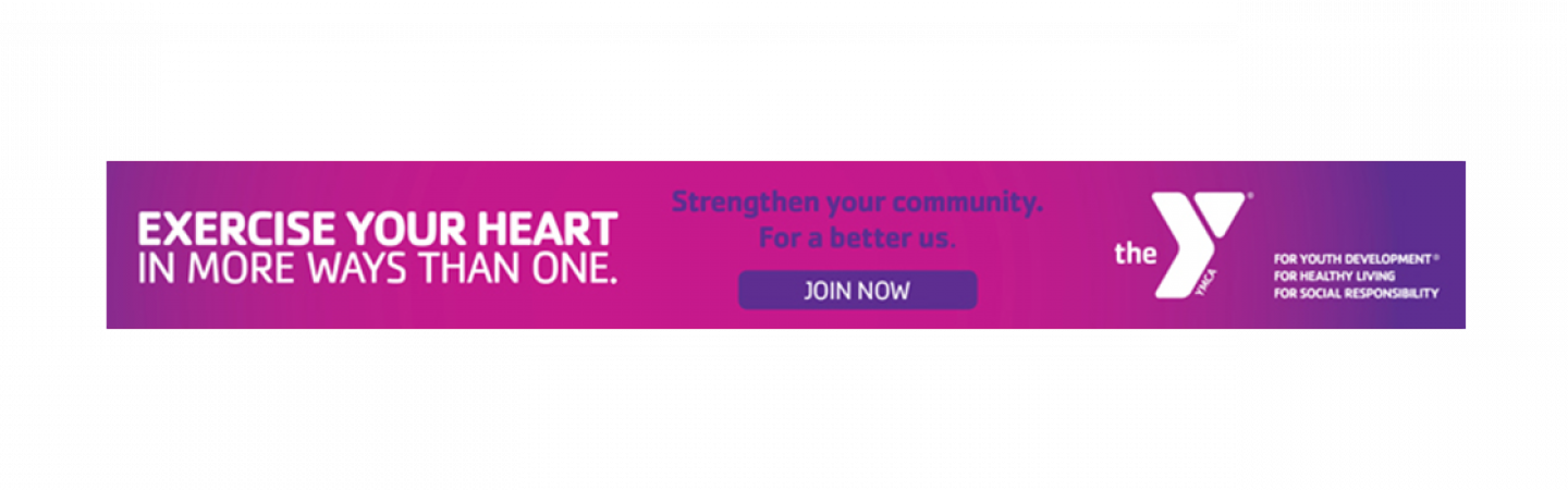 Exercise Your Heart In More Ways Than One - Ymca Christmas (1440x450), Png Download