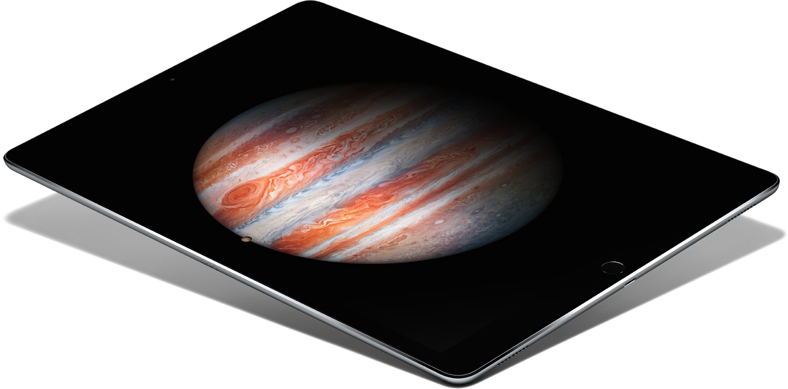 9-inch Ipad Mini Is A Fourth Iteration Of The Compact - Ipad Pro 12.9" 256gb Cellular Space Gray Tablet (1612x797), Png Download