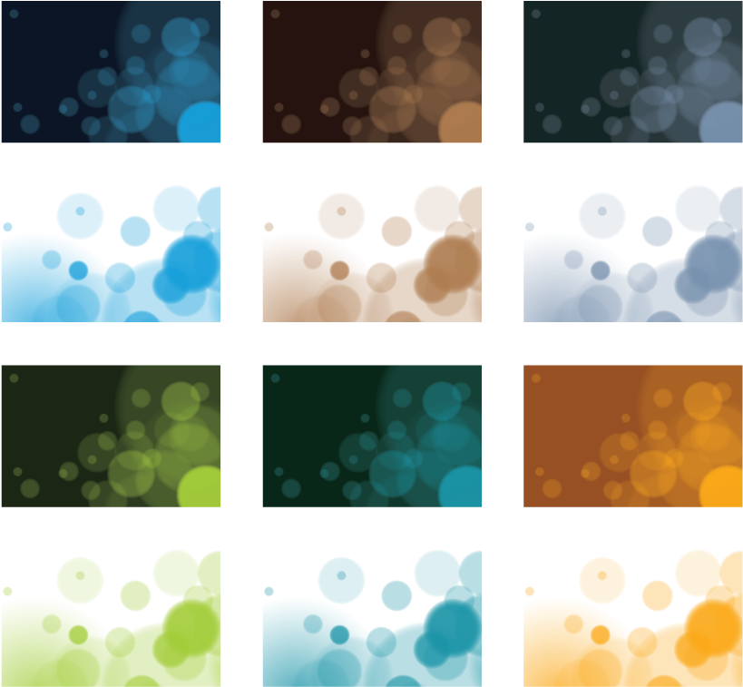 Bokeh Business Cards Cs By Dragonart - Vektorel Fon Png (1000x1000), Png Download