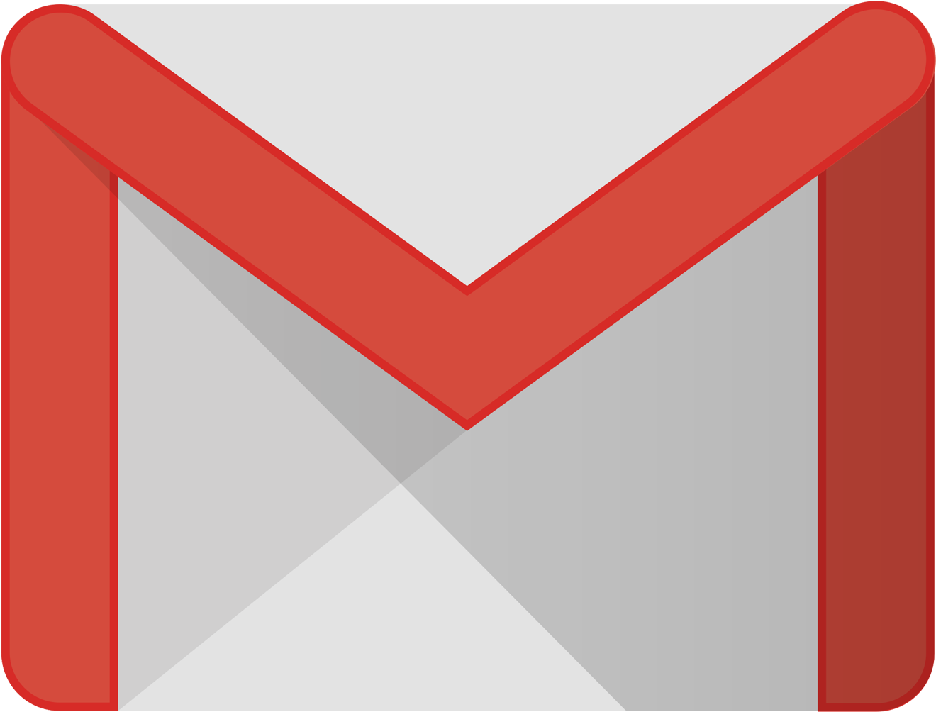 Gmail Logo - Gmail Logo 2018 Png (1920x1080), Png Download