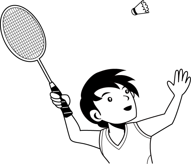 Download Free "badminton Player Clipart 4" Png Photo, (600x516), Png Download