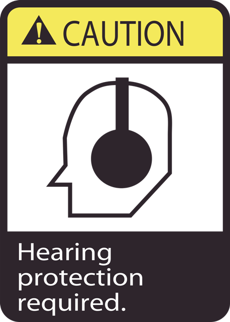 Happy Save Your Hearing Day 2014 Greetings, Wishes, - Warning Signs (458x640), Png Download