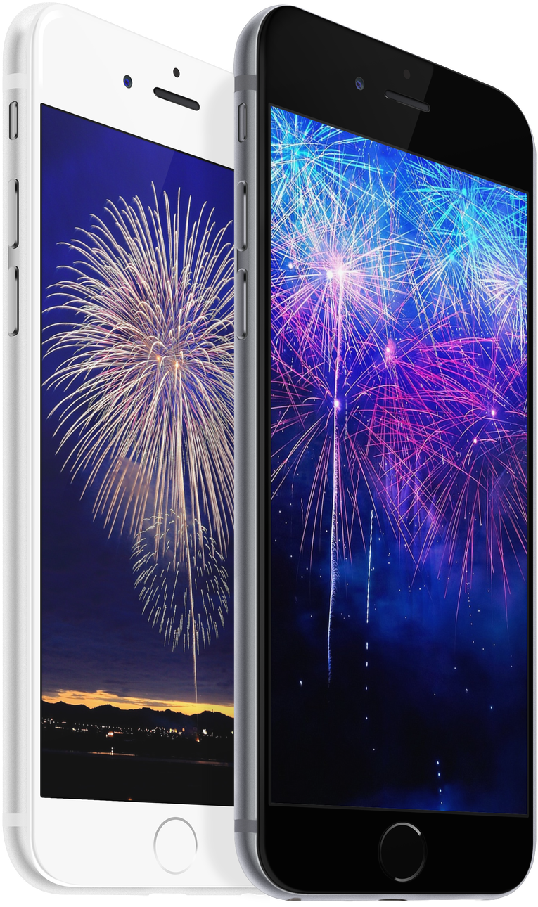 New Year Firework Wallpapers Splash - New Year (1847x1365), Png Download