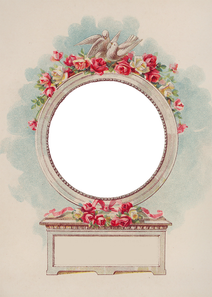 Wings Of Whimsy - Frame For Png File (730x1022), Png Download