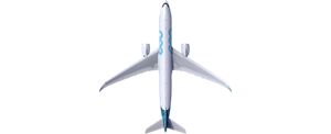 Wing Span 64 M 210 Ft 0 In - A330neo Png (300x122), Png Download