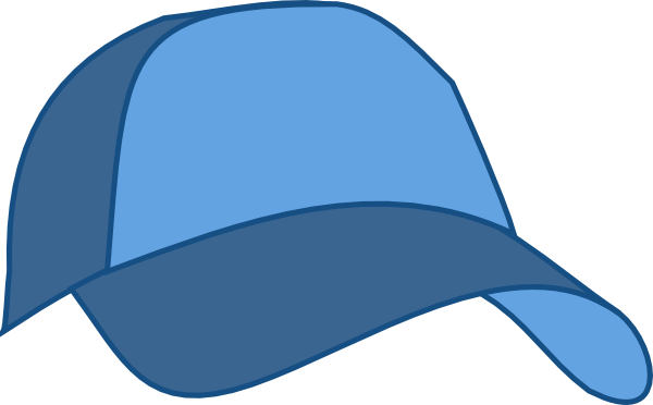 Snapback Clipart Blue - Baseball Hat Clipart Png (600x372), Png Download