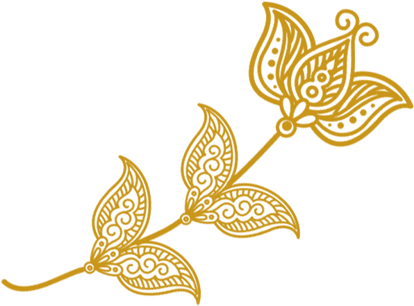 Lotus Clipart Chakra - Gold Lotus Flower Clipart (640x480), Png Download
