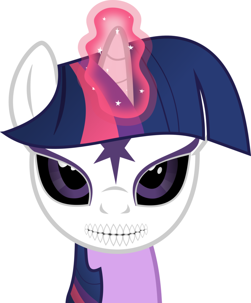 Feralhamster, Bleach , Hollow, Hollowfication, Horror, - Mlp Bleach Hollow Pony (848x1024), Png Download