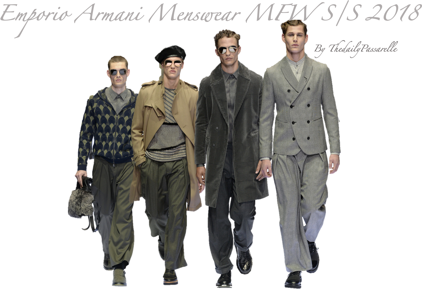 Emporio Armani Menswear Milan Fashion Week Spring/summer (2041x1239), Png Download