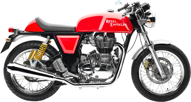 Conti1 - Royal Enfield Gt 2017 (697x367), Png Download