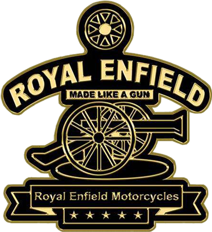 Approximate Cost For Plating And Painting, Royal Enfield - Royal Enfield Tank Logo Stickers (521x500), Png Download