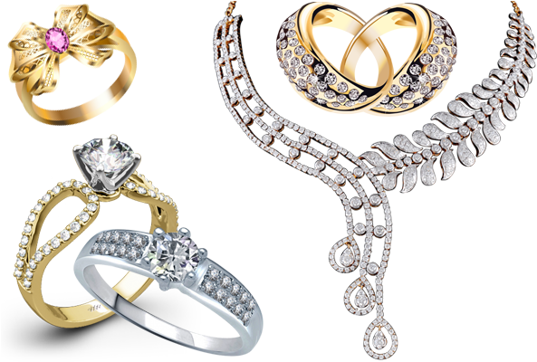 Diamond Jwellery - Forever By Annie Carlisle (600x400), Png Download