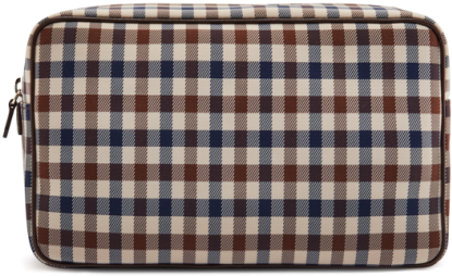 Club Check Wash Bag - New Technique Of Cake (460x611), Png Download