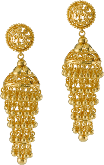 Earrings - A Sirkar Jewellers (550x550), Png Download