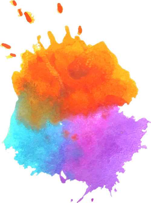 Holi (500x673), Png Download
