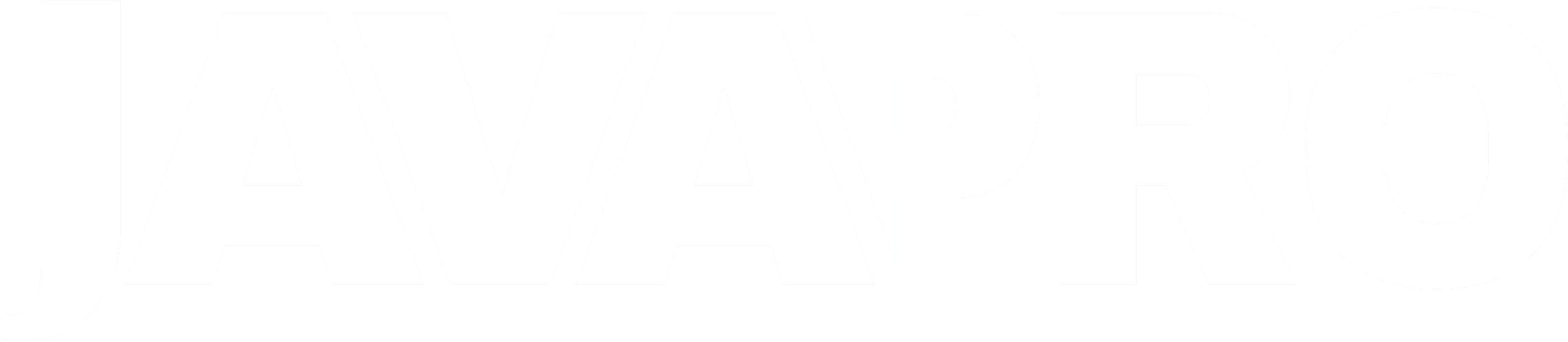 Javapro Logo Wht Transparent - Pupil (2318x524), Png Download