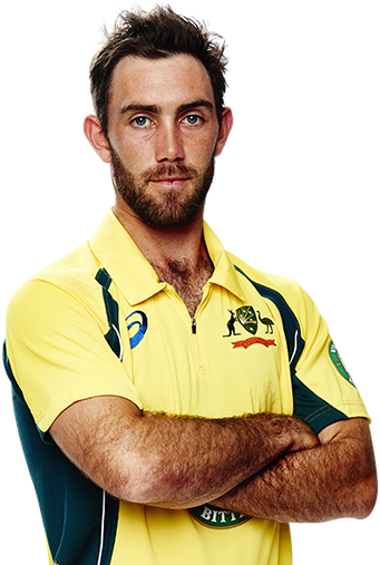 Glenn Maxwell - Glenn Maxwell Pic Transparent Cricket (350x509), Png Download