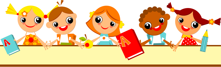 Kids Border Png Graphic Stock - Fondos Para Diapositivas Escolares (850x259), Png Download