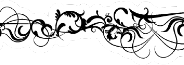 Decorative Border Png Transparent Images - Black Border Png (640x480), Png Download