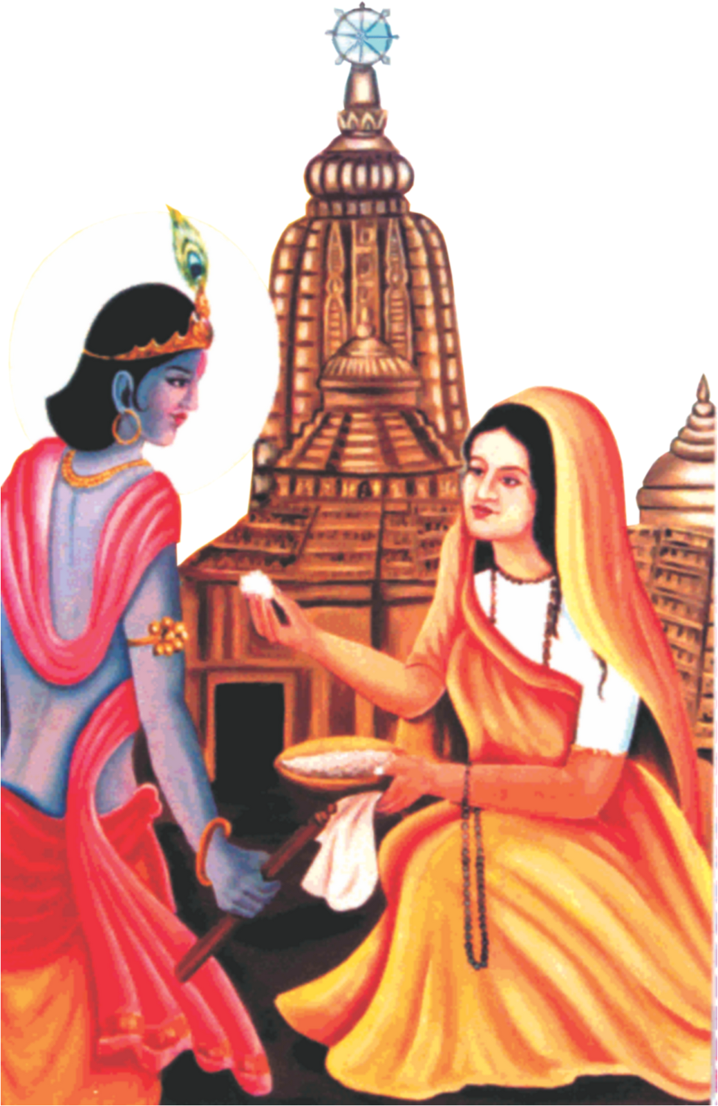 Mata Karma - Karma Mata Photo Png (1039x1600), Png Download