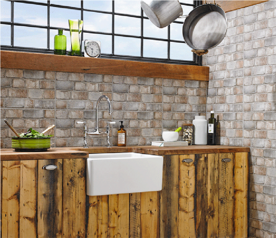 Af47858 3d Hd Paragon Brown Matt Wall 298mm - Exposed Brick Tiles (640x720), Png Download