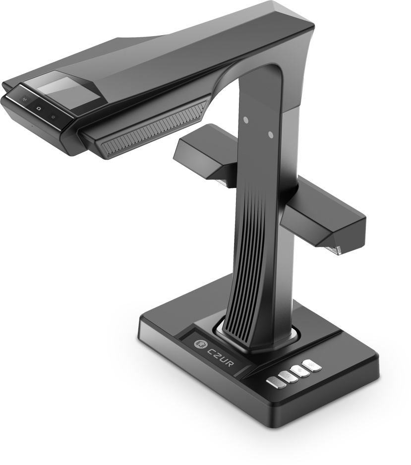 Czur Et18 Pro/et16 Plus Smart Book Scanner - Czur Et16 Plus (829x938), Png Download