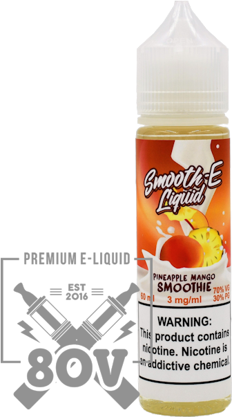 Pineapple Mango Smoothie - Electronic Cigarette Aerosol And Liquid (400x653), Png Download