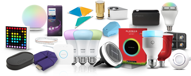 Get In Touch - Witti Design Dotti Smart Light (635x254), Png Download