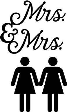 Couple Clipart Wedding Anniversary - Restroom Sign (316x470), Png Download