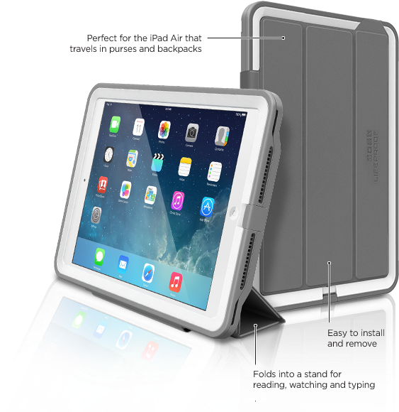 The Coolest Water Gadgets You Need For The Beach - Lifeproof Fre Ipad Air 1 (585x603), Png Download