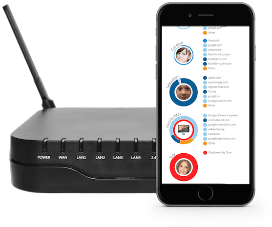 Now This Next Tech Gadget Is Awesome - Kindera - Wifi Hub With Parental Control Made (600x476), Png Download