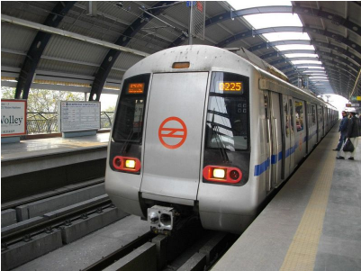 Pride Of Delhi Metro (500x300), Png Download