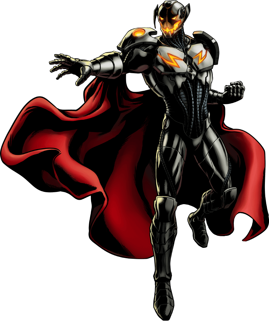 Ultron Avengers Alliance 2 Render - Marvel Avengers Alliance Png (857x1022), Png Download
