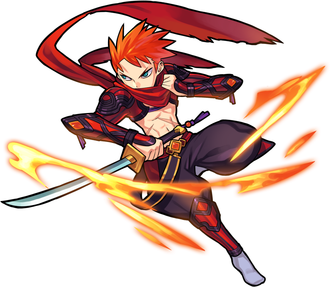Hattori Hanzo - Ninja Monster Strike (1280x1140), Png Download