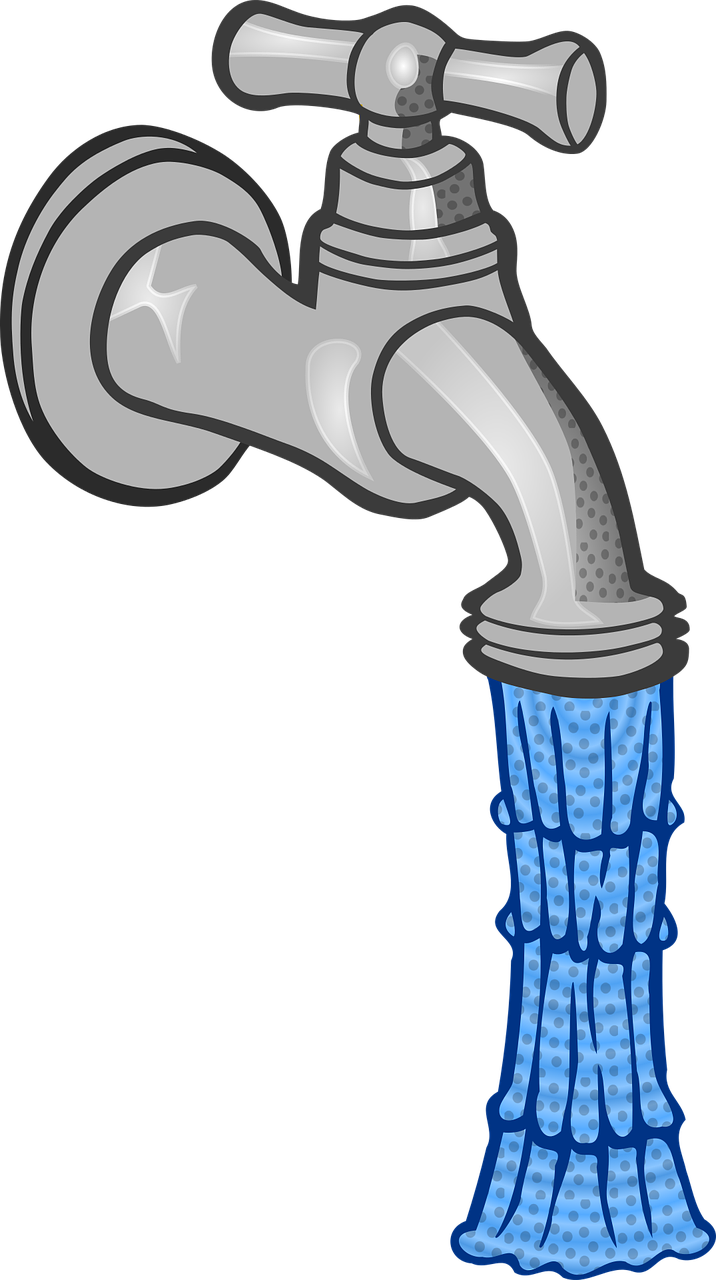Water Testing In Our School - Tap Water Clipart (716x1280), Png Download