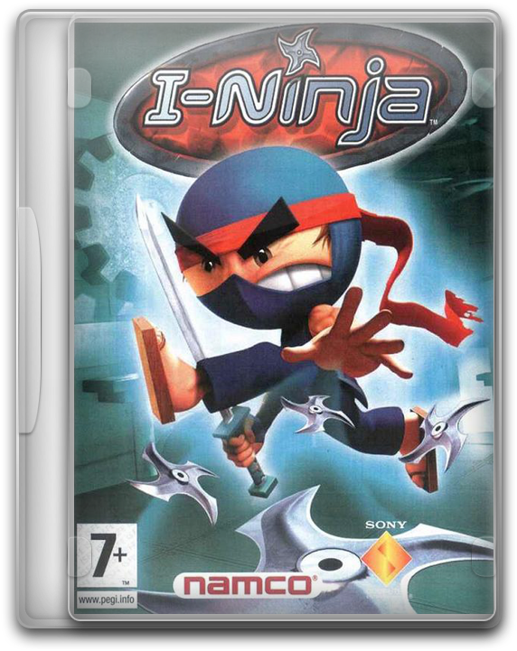 Course Ninja En, Teenage Nes The Espaol - I-ninja [ps2 Game] (576x727), Png Download
